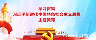 学习贯彻习近平新时代中国特色社会主义思想主题教育